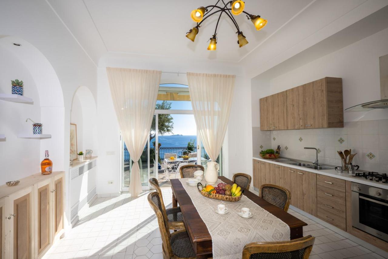 Yourhome - Villa Aldo Marino Позитано Екстериор снимка